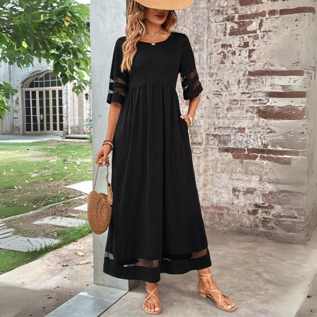 Nadine | Elegant Comfort Maxi Dress