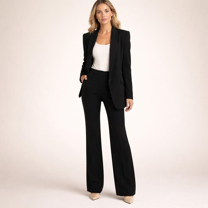 Vanessa | Elegant Suit Set with Flared Pants