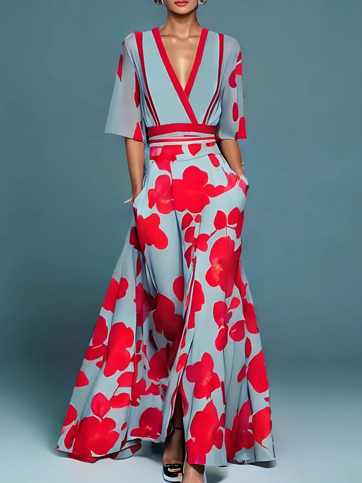 Helena | Elegant Floral Dress