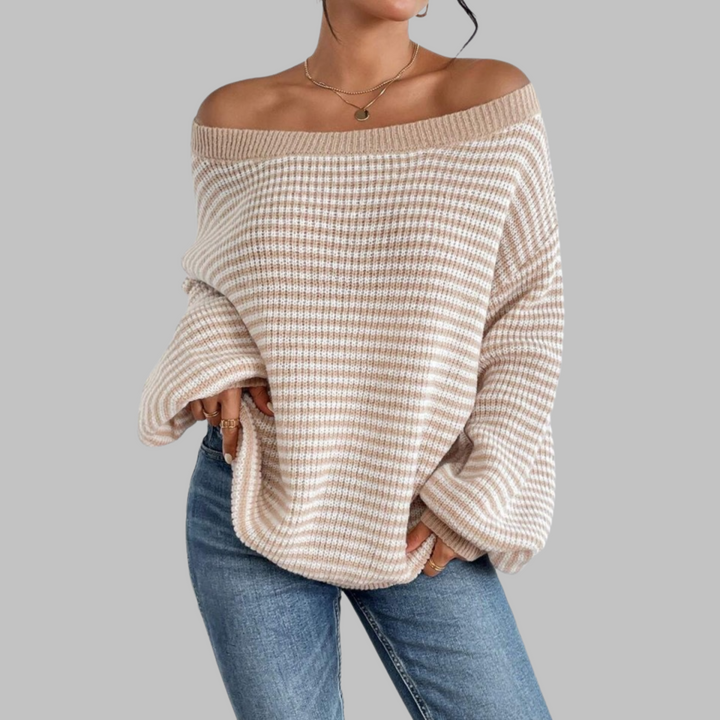 Poshiko | Casual Drop Shoulder Jumper