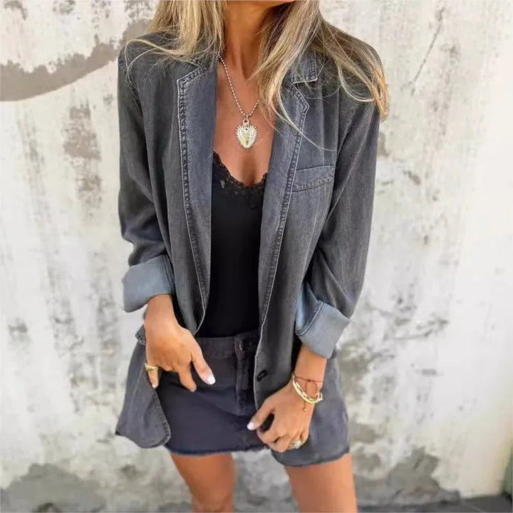 Mireia | Effortless Denim Blazer