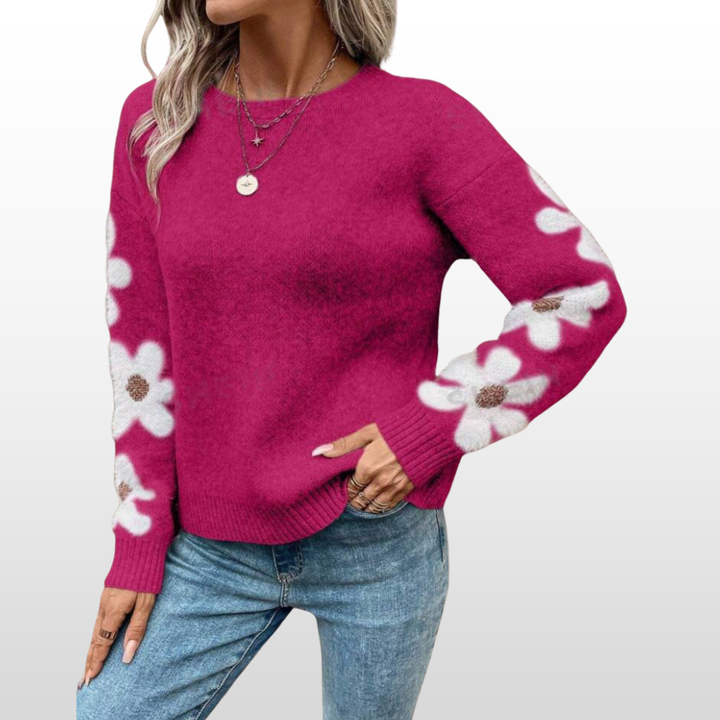 Zoey | Floral Pattern Jumper