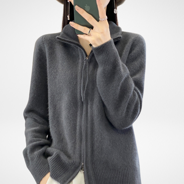 Katrina | Minimalist Zip Jumper