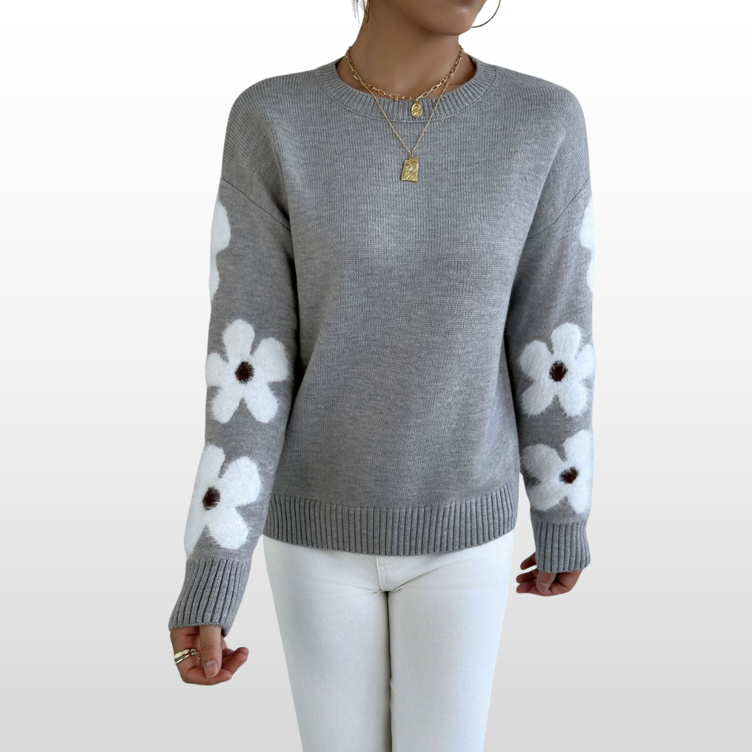 Zoey | Floral Pattern Jumper