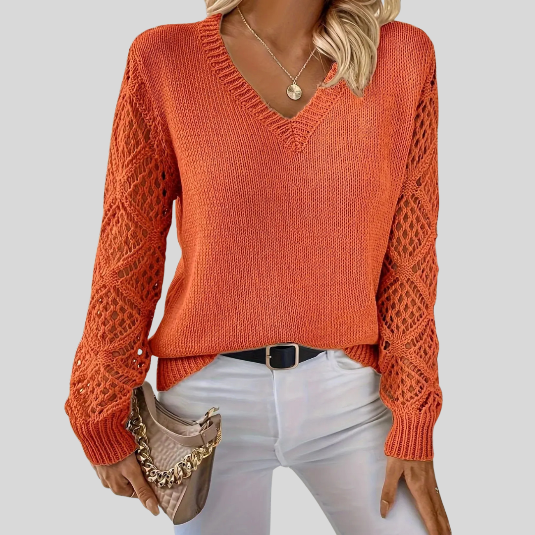 Tarin | Cosy V-Neck Jumper
