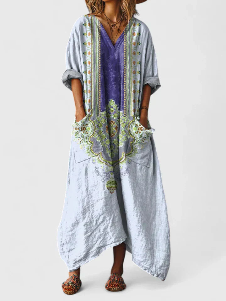 Elma | Elegant Loose Fit Maxi Dress