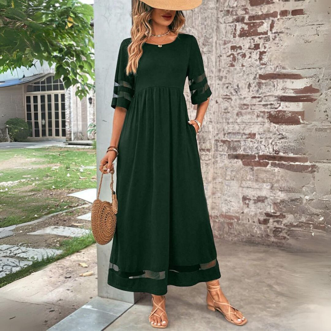 Nadine | Elegant Comfort Maxi Dress