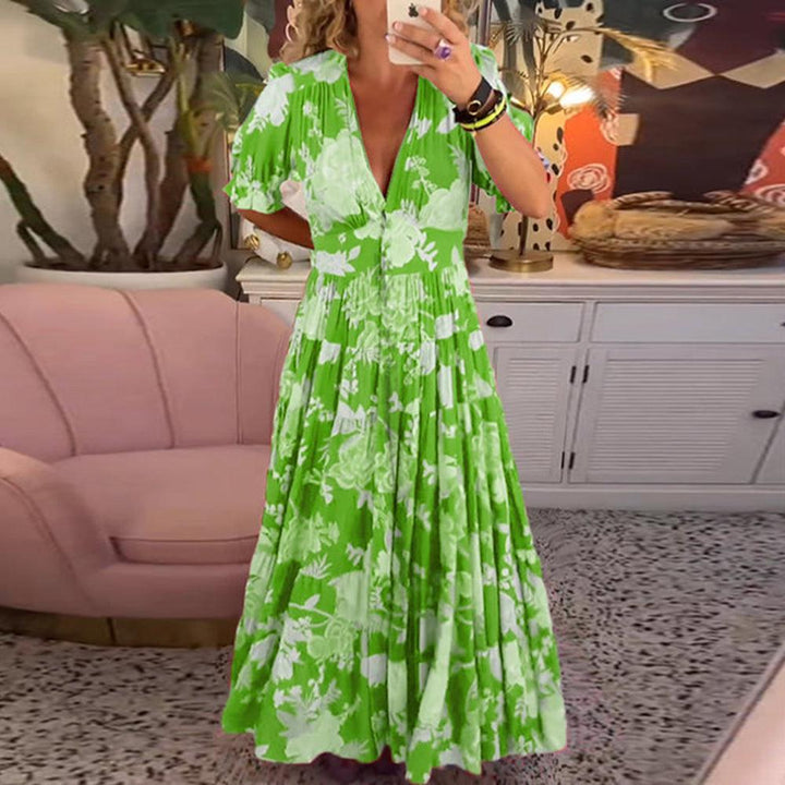 Anneliese | Vibrant Floral Maxi Dress