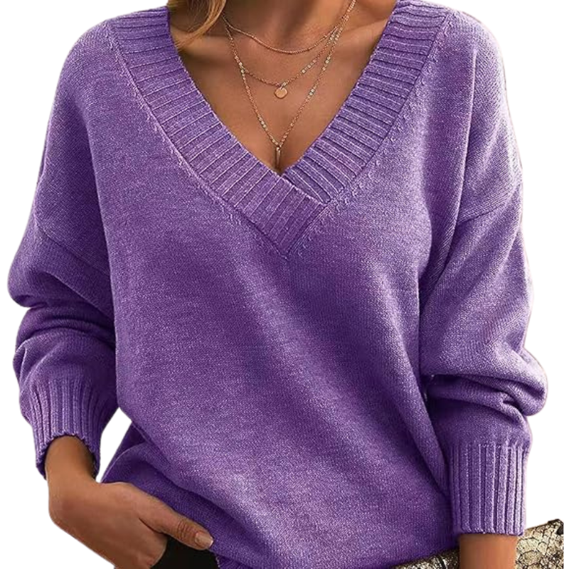 Lillian | Lightweight V-Neck Jumper