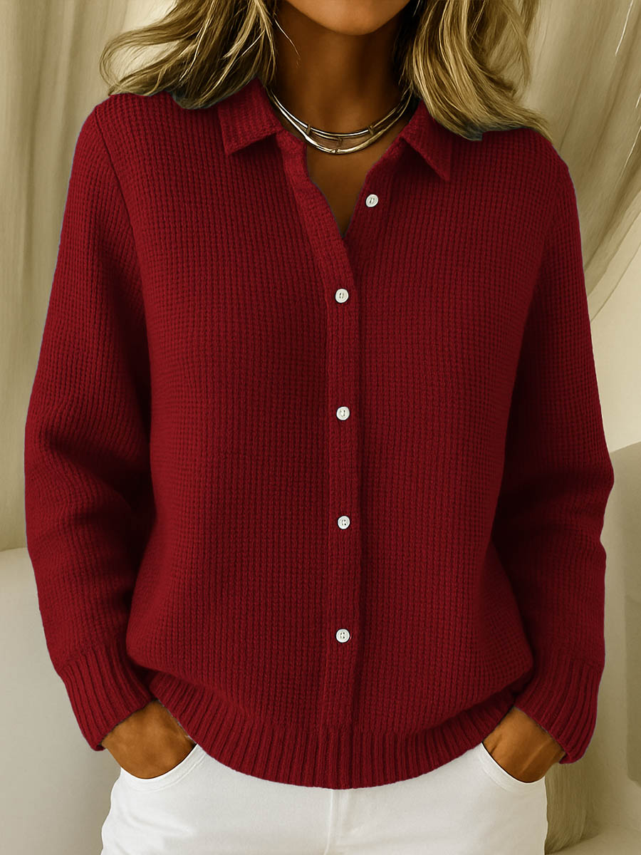 Scarlett | Classic Knitted Cardigan
