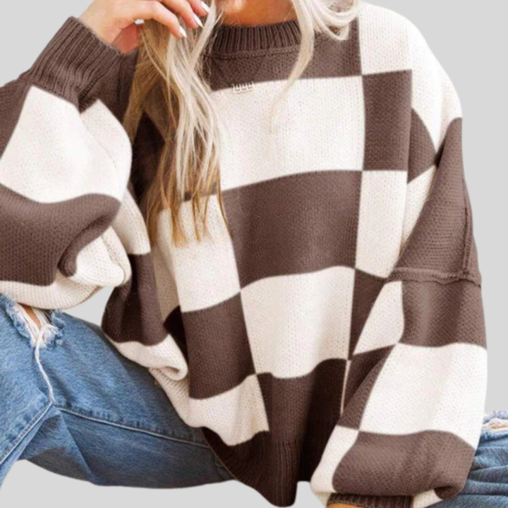 Reverie | Casual Plaid Jumper