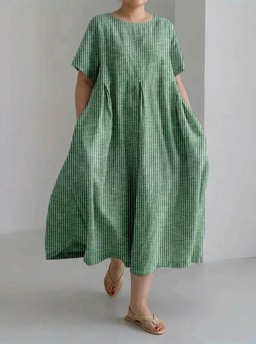 Evelyn | Retro Stripe Dress