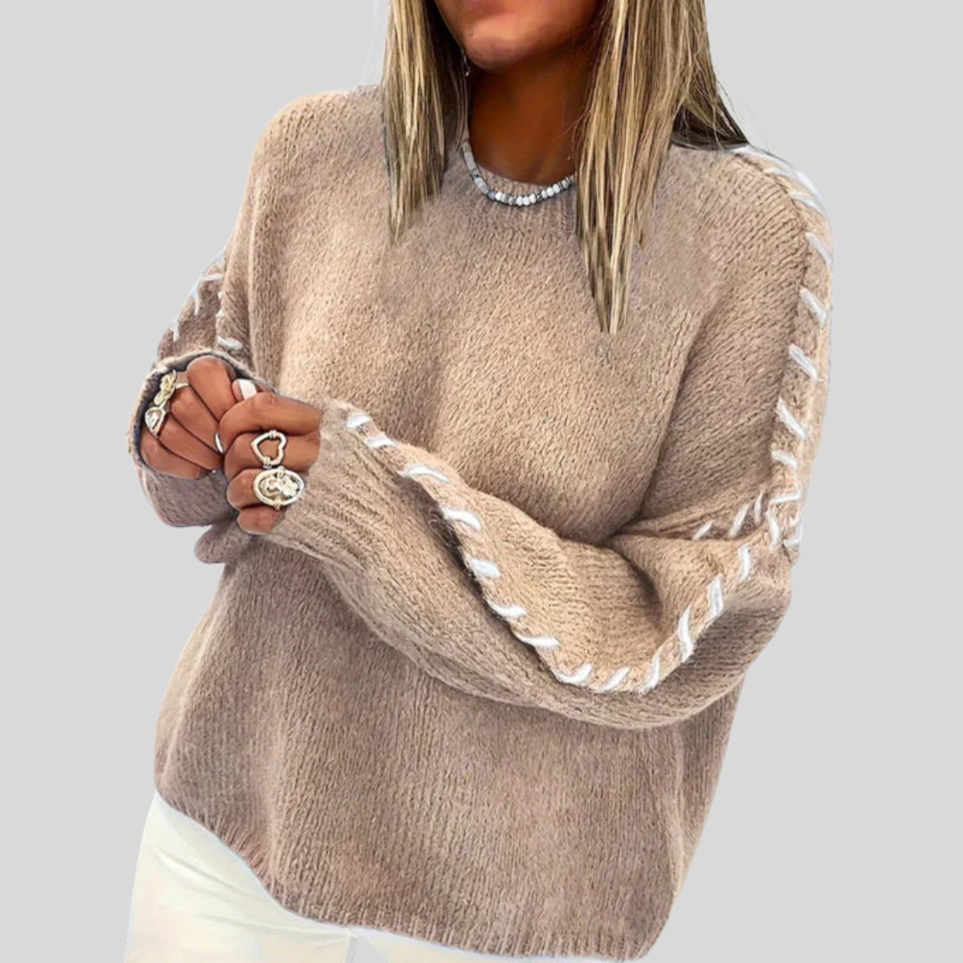 Serah | Casual Round Neck Jumper