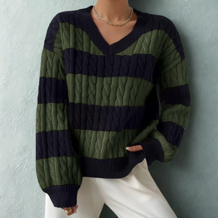 Morta | Comfy V-Neck Jumper