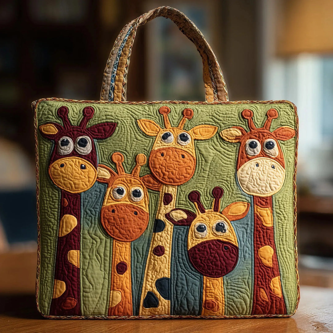 Ereen | Cute Giraffe Print Handmade Bag