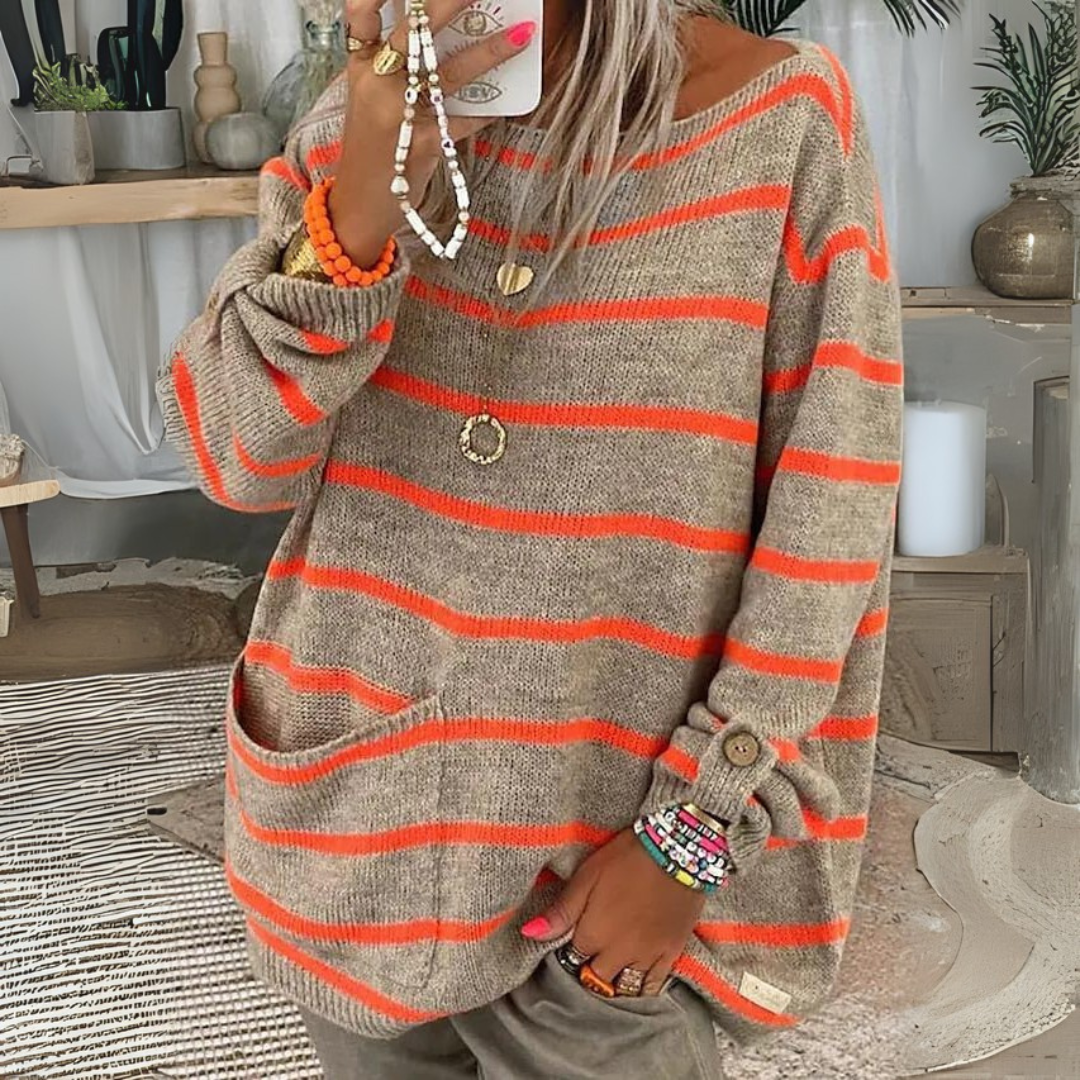 Beli | Casual Drop Shoulder Jumper