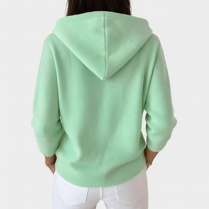 Lydia | Soft Knitted Cardigan With Hood
