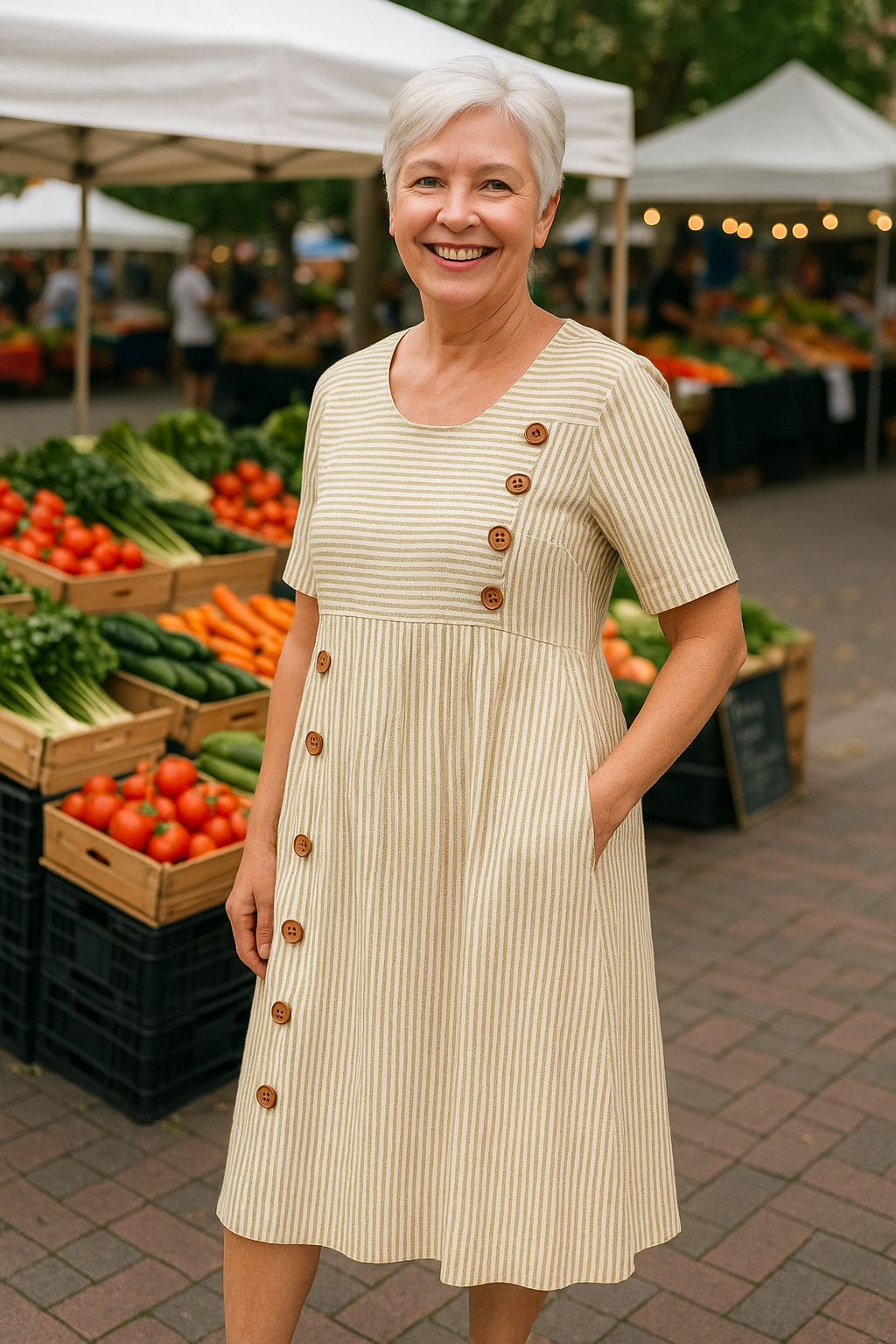 Arianne | Everyday Comfort Midi Dress