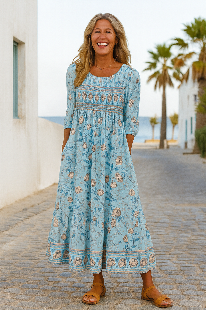 Meliora | Everyday Elegance Midi Dress – Flattering Comfort, Timeless Confidence (S-3XL)