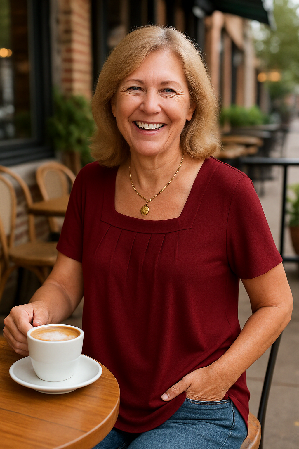 Colleen | Pleated Comfort Top - Everyday confidence (S-3XL)
