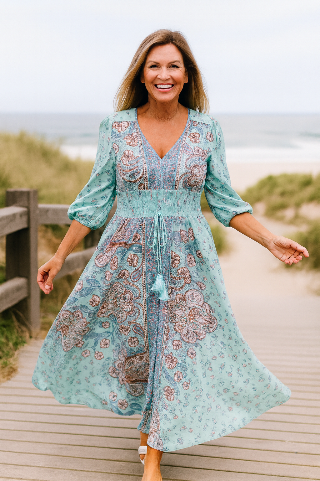 Kiama |  Bohemian Maxi Dress