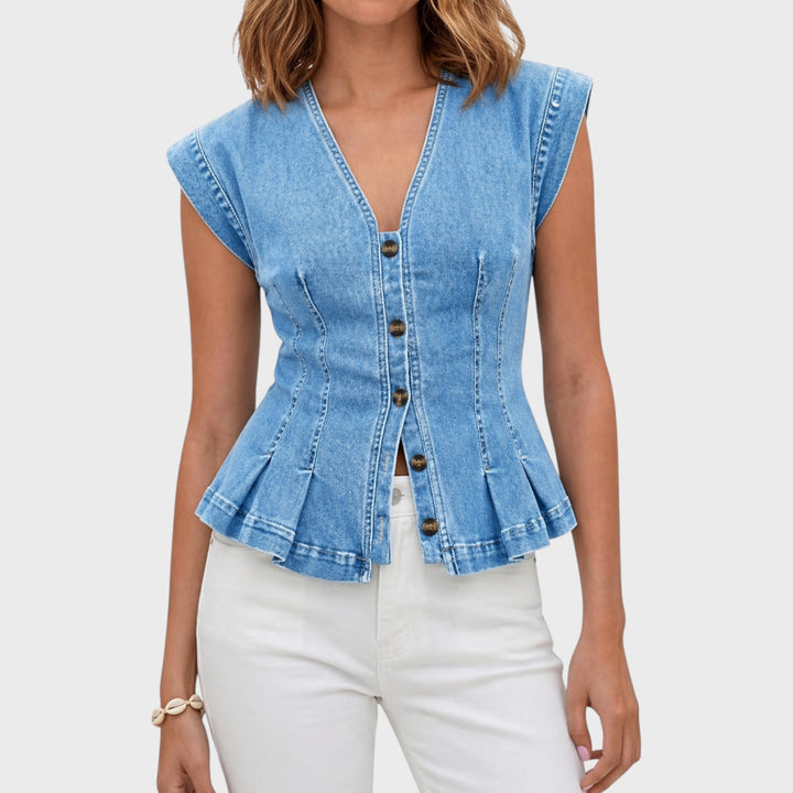 Viera | V-Neck Top