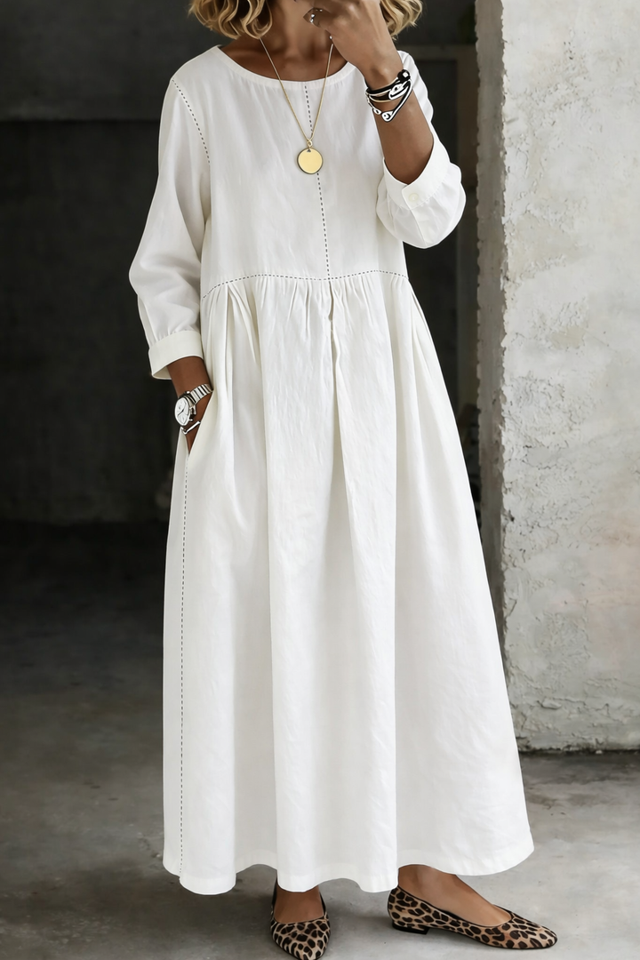 Zeph | Vintage Denim Maxi Dress