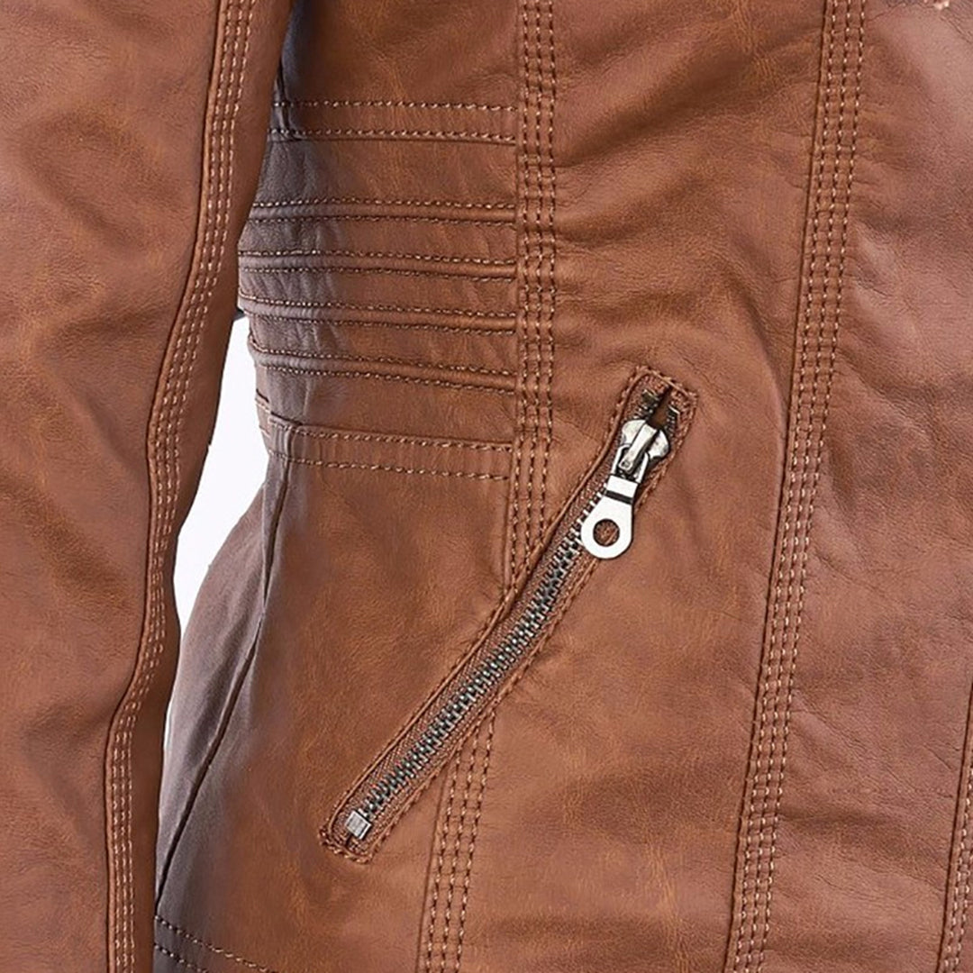 Sophie | Durable and Elegant Leather Jacket