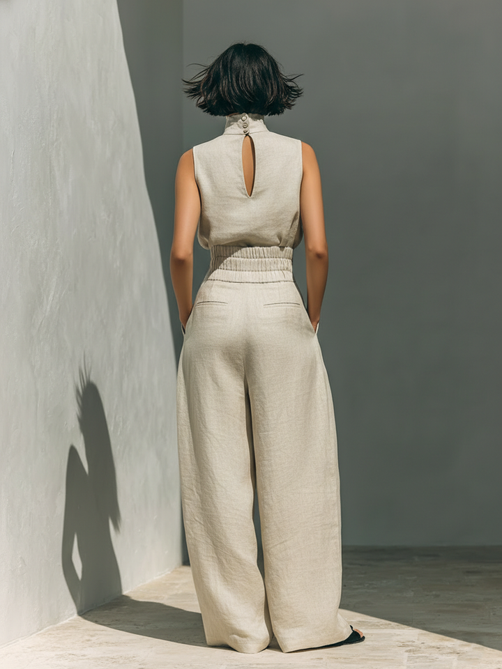 Maria | Minimalist Linen Set