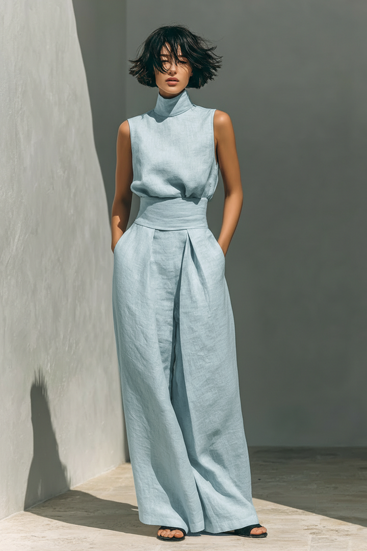 Maria | Minimalist Linen Set