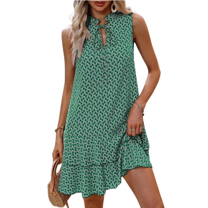 Nerina | Breezy Printed Midi Dress