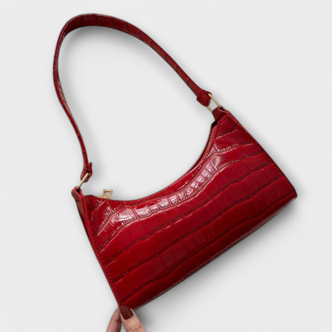 Iris | Shiny Leather Bag