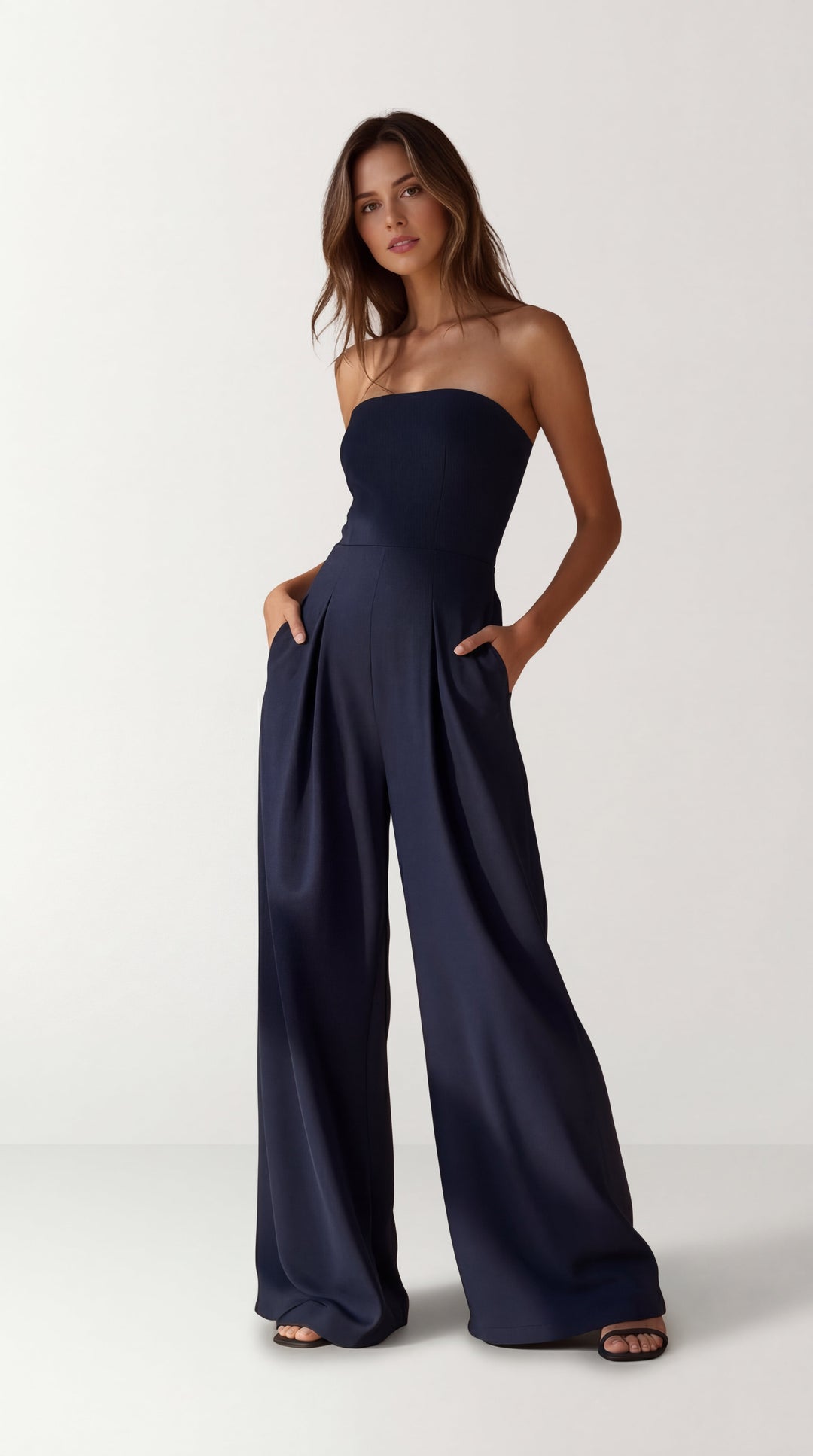Viola | Strapless Jumpsuit