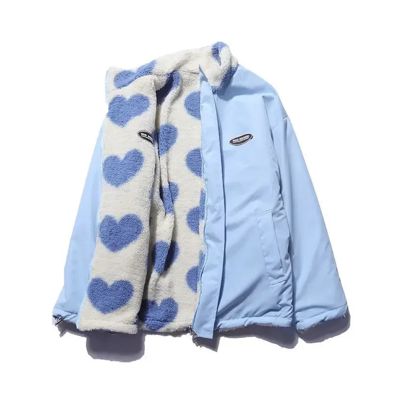 Ava | Reversible Heart Jacket