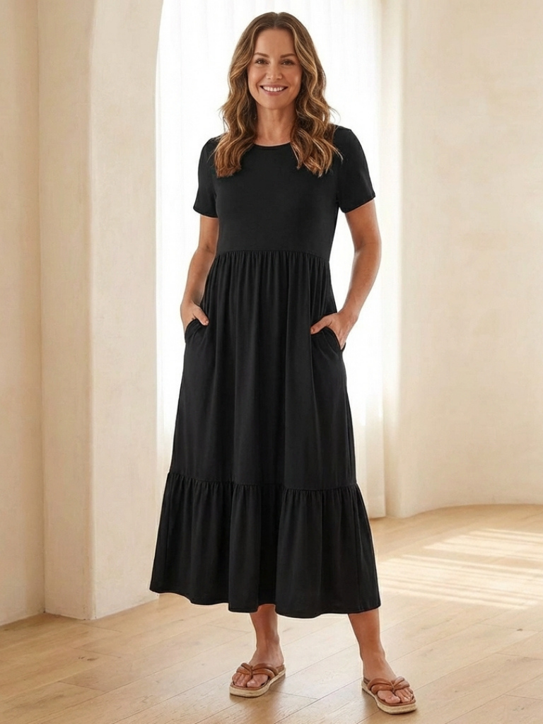 midi dress north bethesda Nessa