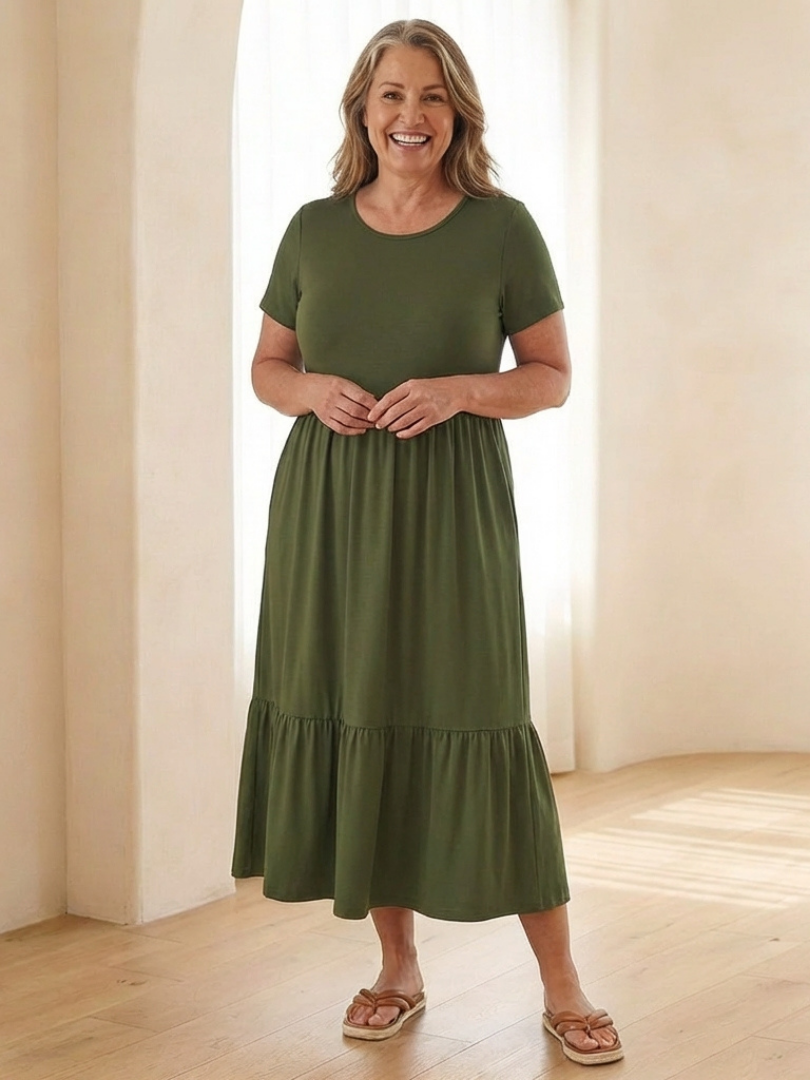 nessa midi dress Nessa