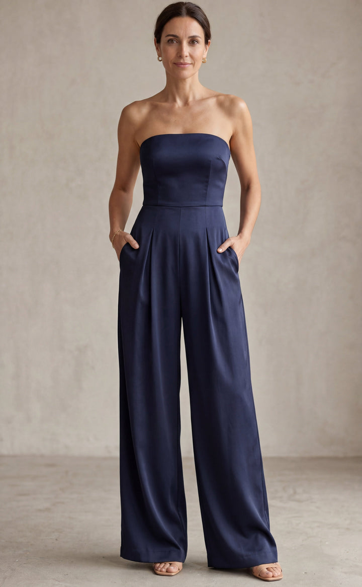 Viola | Strapless Jumpsuit