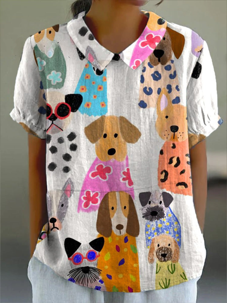Christabel |  Dog Print Shirt