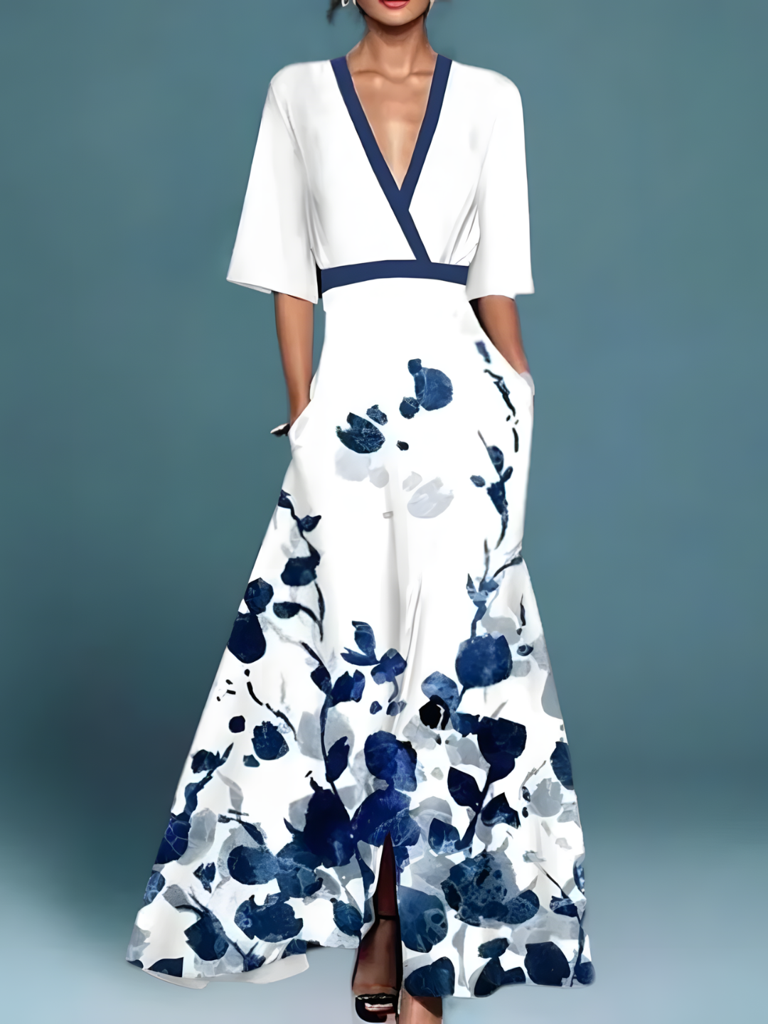 Helena | Elegant Floral Dress