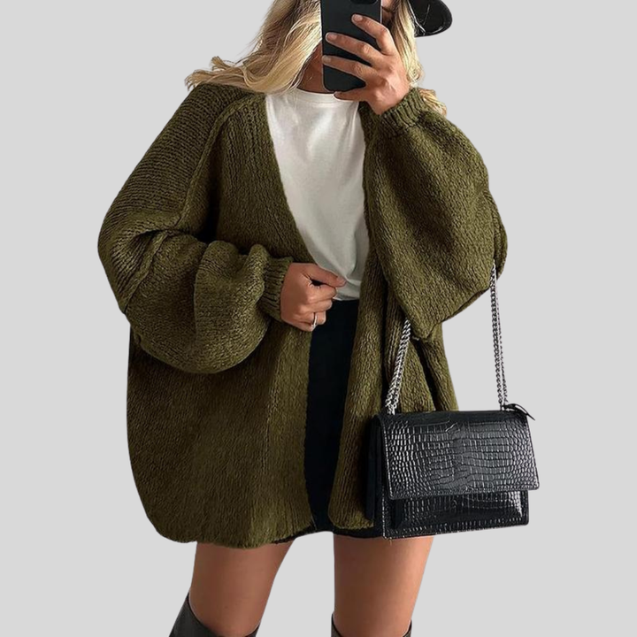 Veronika | Oversized Knit Cardigan