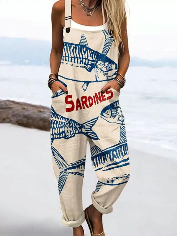 Matilda | Sardine Stroll Jumpsuit