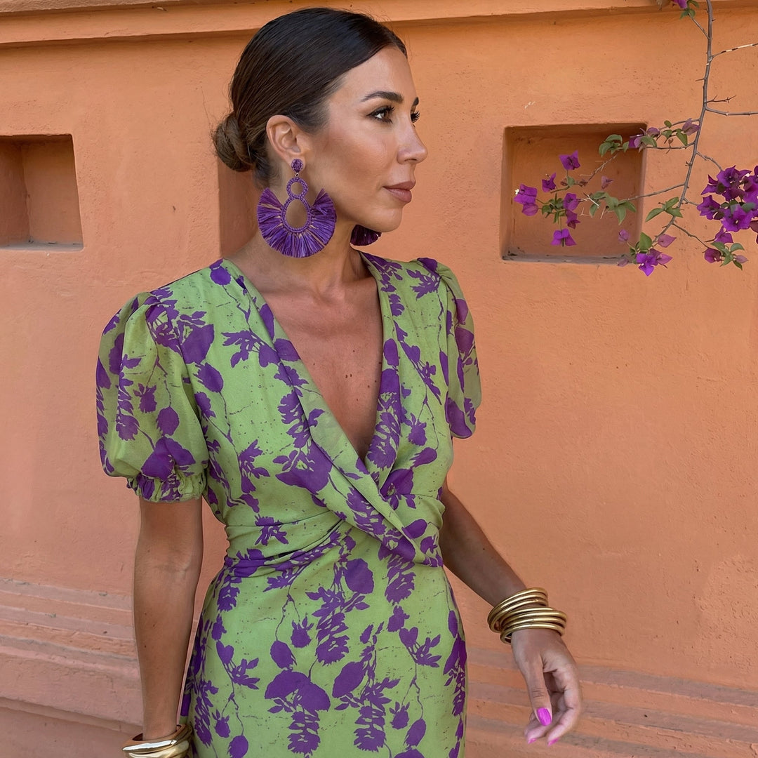 Celeste | Graceful V-Neck Summer Dress