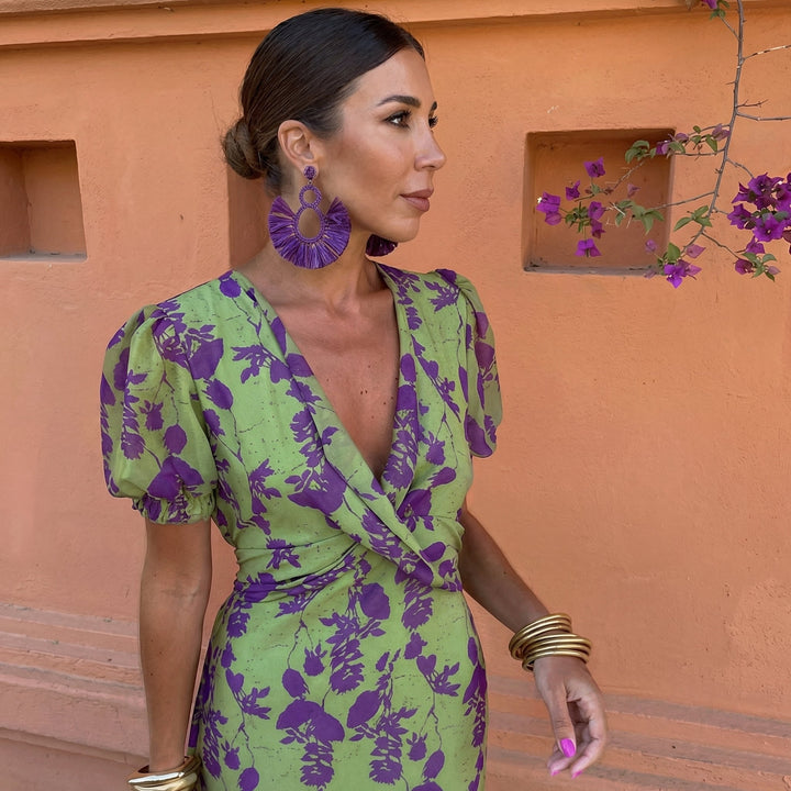 Celeste | Graceful V-Neck Summer Dress