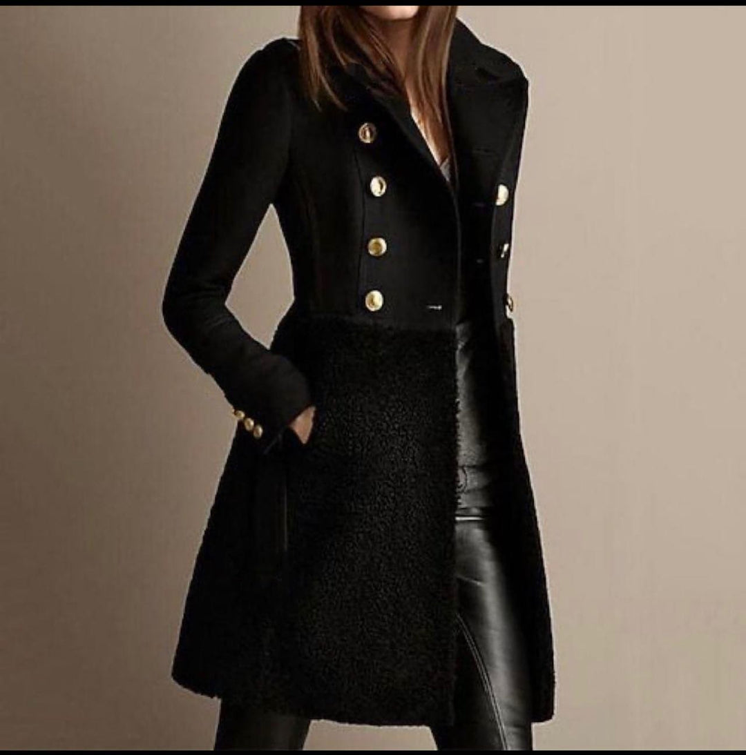 Vittoria | Vintage-style Suede Trench Coat