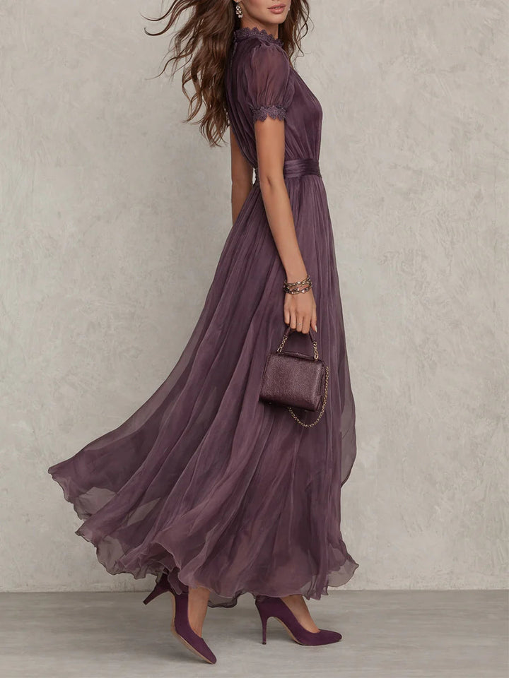 Audrey | Elegant Chiffon Maxi Dress