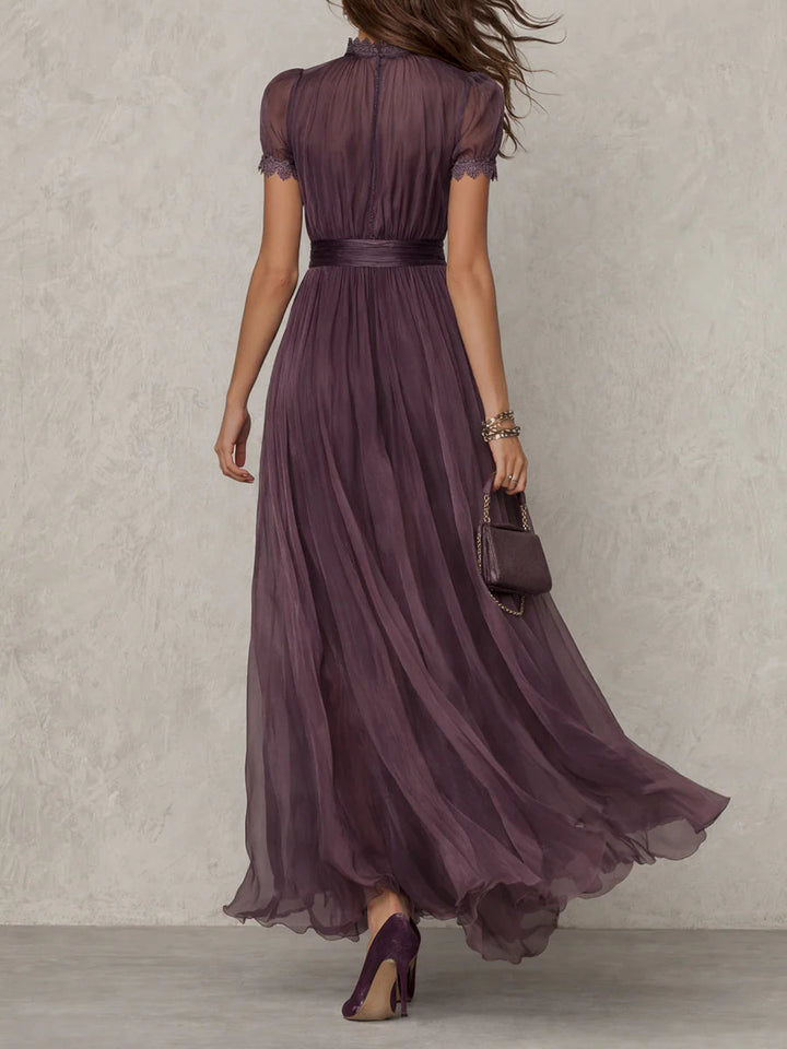 Audrey | Elegant Chiffon Maxi Dress