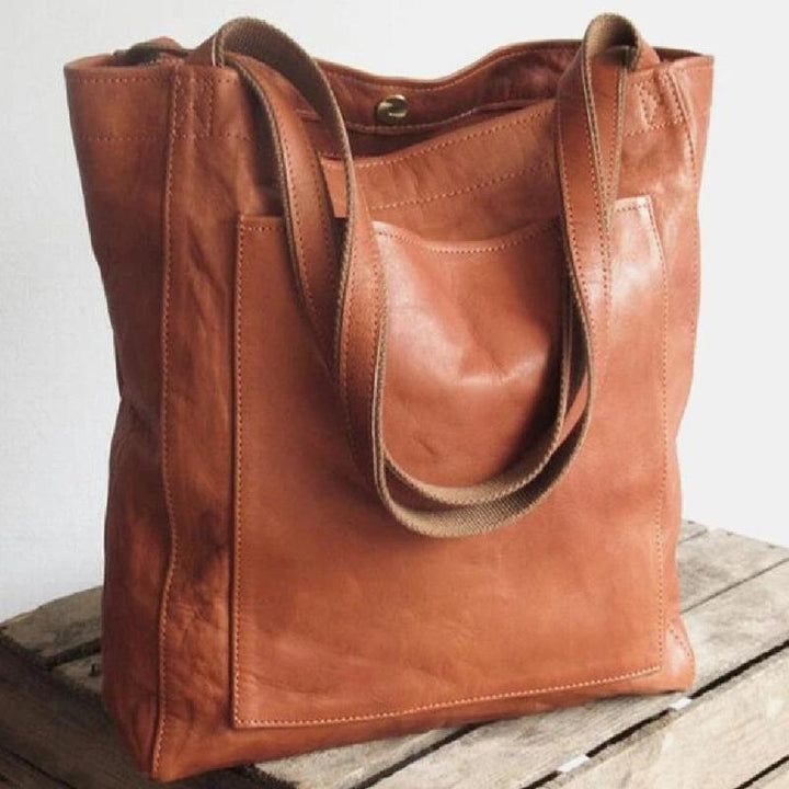 Sophie | Classic Leather Tote