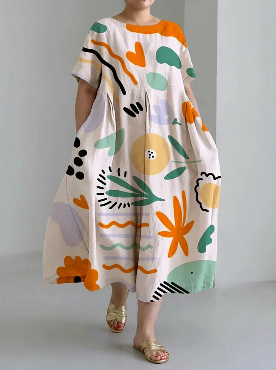 Luna | Printed Summer Dress