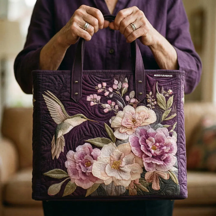 Ivannah | Flower Print Handmade Bag