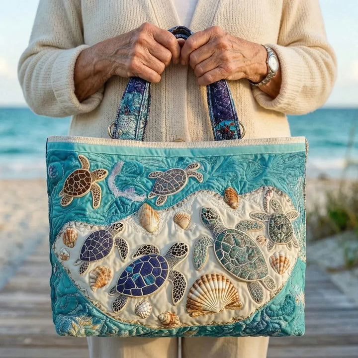 Handmade Bag - Turtle Embrace
